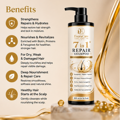EvoraCare 7 in 1 Repair Shampoo.