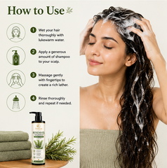 EvoraCare Rosemary Shampoo.