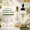 EvoraCare Brightening & Cleansing Combo | Skin Brightening Serum + Green Tea Face Wash.