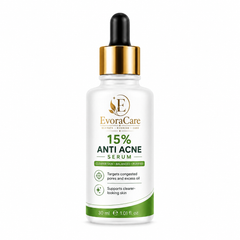 EvoraCare 15% Anti Acne Face Serum.