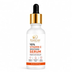 EvoraCare 10% Vitamin C Brightening Serum.